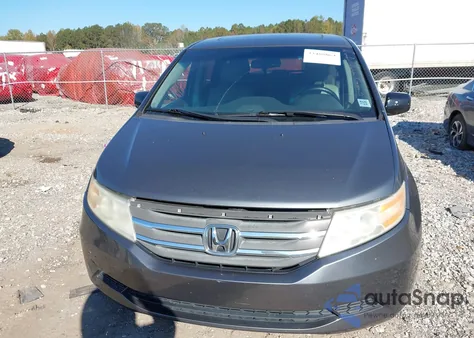 2013 Honda Odyssey Ex-L из США, поврежденный, VIN 5FNRL5H66DB004744